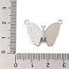 Butterfly Rack Plating Brass Pendants KK-I716-16P-3