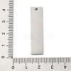 Anti-Tarnish 201 Stainless Steel Pendants STAS-R002-15P-3