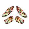 Epoxy Resin Butterfly Wing Pendants FIND-N005-66-2