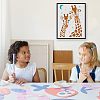 Large Plastic Reusable Drawing Painting Stencils Templates DIY-WH0202-391-5