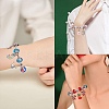 Brass European Style Bracelets Jewelry Making KK-SC0001-12P-7
