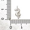 Brass Connector Charms KK-P295-01P-S-3