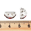 Rack Plating Brass Rhinestone Spacer Beads KK-S379-14P-B-2