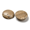 Natural Picture Jasper Cabochons G-C115-02B-22-2