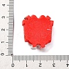 Christmas Duck Theme Opaque Resin Cabochons RESI-Q010-03F-3