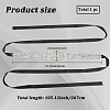 Flower Full Crystal Rhinestone Handmade Bridal Belts for Wedding Dresses AJEW-WH20006-233B-01-2