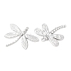 5Pcs 304 Stainless Steel Pendants STAS-P432-12P-2