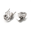 304 Stainless Steel Twister Clasps STAS-D382-05D-P-2