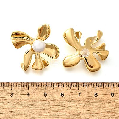 304 Stainless Steel Stud Earrings EJEW-C133-03G-1