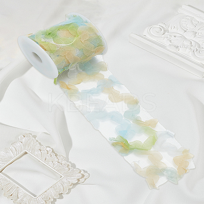 5 Yards Polyester Lace Trim OCOR-LP0006-04B-1