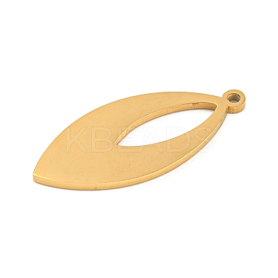 Ion Plating(IP) 304 Stainless Steel Pendants STAS-B056-24G-02-1