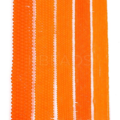 Transparent Glass Beads Strands EGLA-A044-T8mm-MD25-1
