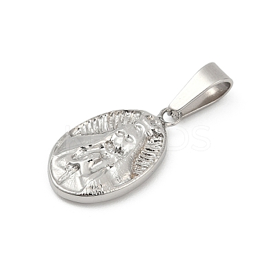 Non-Tarnish 304 Stainless Steel Pendants STAS-Z075-23P-1