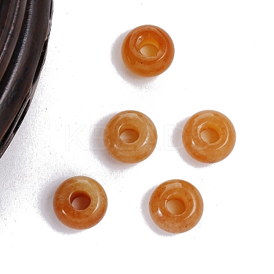 Natural Red Aventurine European Beads PW-WG83913-03-1