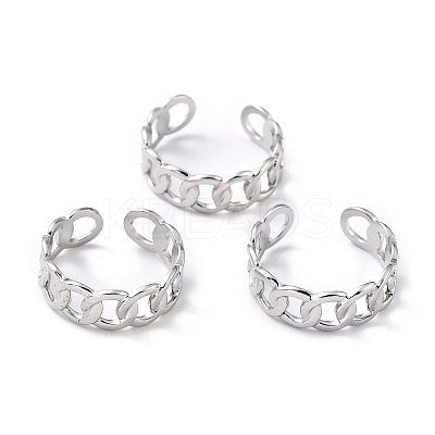 Tarnish Resistant 304 Stainless Steel Finger Rings LS-RJEW-L102-21P-1