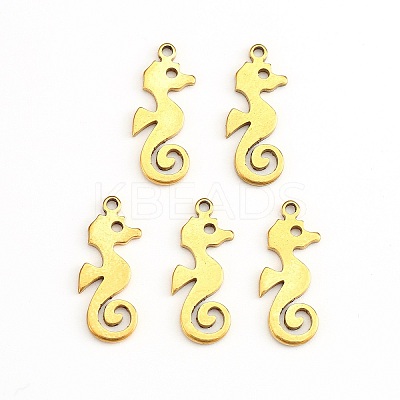 PVD Vacuum Plating 304 Stainless Steel Pendants LS-STAS-N092-60G-1