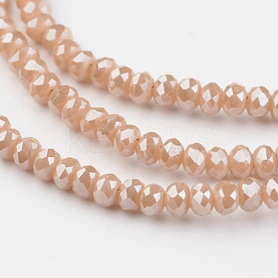 Electroplate Glass Beads Strands EGLA-P018-2mm-FR-A03-1