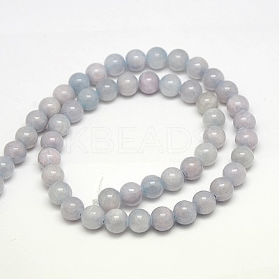 Natural Yellow Jade Beads Strands G-G598-4mm-YXS-08-1