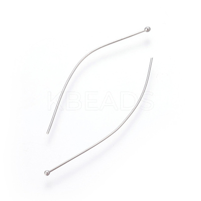 Tarnish Resistant 304 Stainless Steel Ball Head Pins STAS-E452-01P-D-1