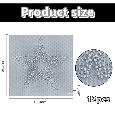 Hotfix Rhinestone DIY-WH0622-319-1