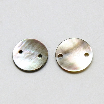 Black Lip Shell Links connectors SSHEL-R042-06-1