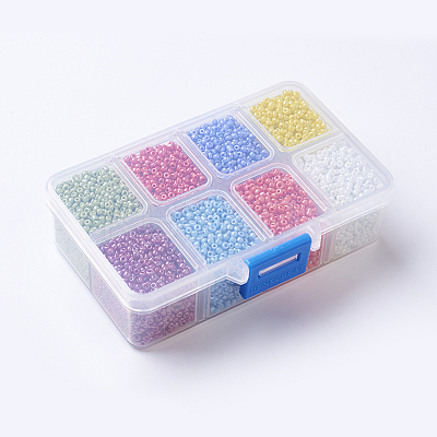 12/0 Glass Seed Beads SEED-X0050-2mm-08-1