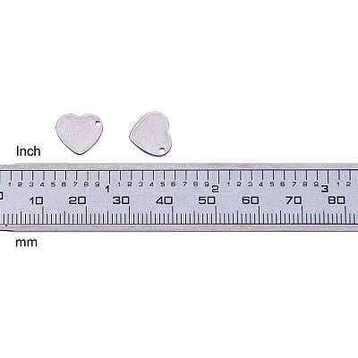 Handmade Gifts Ideas for Valentines Day 304 Stainless Steel Stamping Blank Tag Pendants STAS-PH0010-20-1