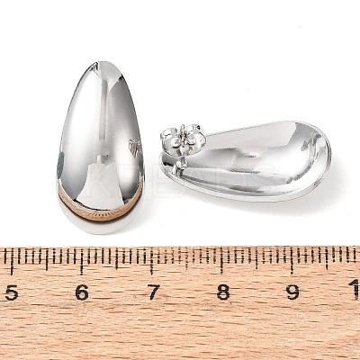 304 Stainless Steel Stud Earrings LS-EJEW-I323-01P-05-1