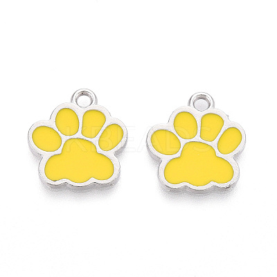 Alloy Enamel Pendants X1-ENAM-YW0006-01P-03-1