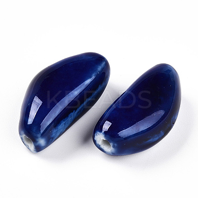 Handmade Porcelain Beads PORC-N008-08M-1
