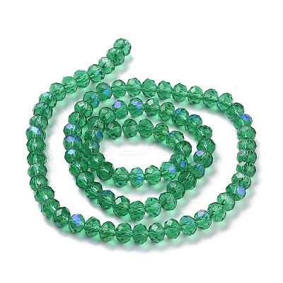 Electroplate Glass Beads Strands EGLA-A034-T3mm-L12-1