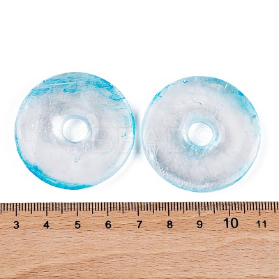 Natural Calcite Dyed Pendants G-B083-01A-03-1