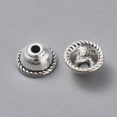 Tibetan Style Alloy Bead Caps LF5099Y-1