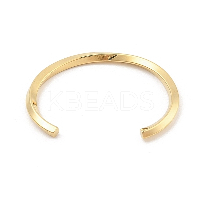 Ion Plating(IP) 304 Stainless Steel Cuff Bangles for Women LS-BJEW-K252-05G-1