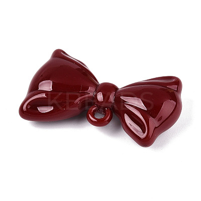 Opaque Acrylic Pendants SACR-T017-48B-1