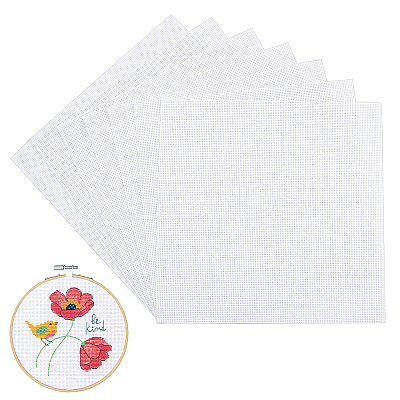 11CT Cotton Cross Stitch Fabric DIY-WH0032-31A-01-1