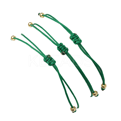 3Pcs 3 Styles Gemstone Braided Bead Bracelets BJEW-JB11146-04-1
