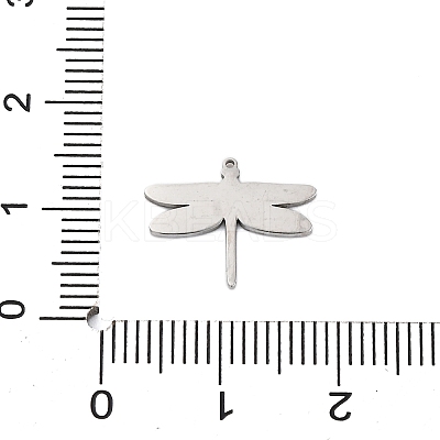 304 Stainless Steel Enamel Charms STAS-L022-488C-P-1