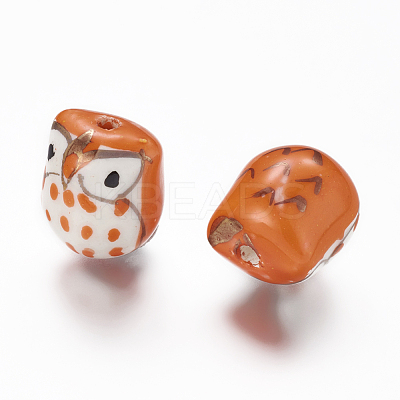 Handmade Porcelain Beads PORC-S447-M-1