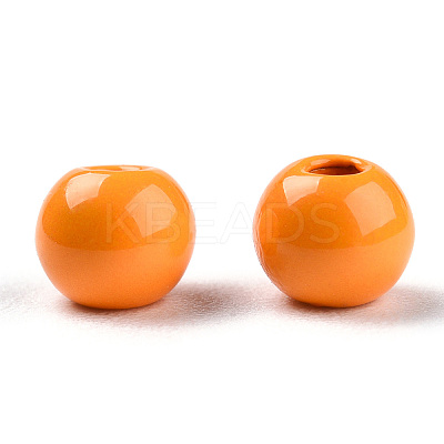 Spray Painted Alloy Beads PALLOY-TAC0044-50A-1