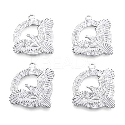 Non-Tarnish 201 Stainless Steel Pendants LS-STAS-N098-268P-1