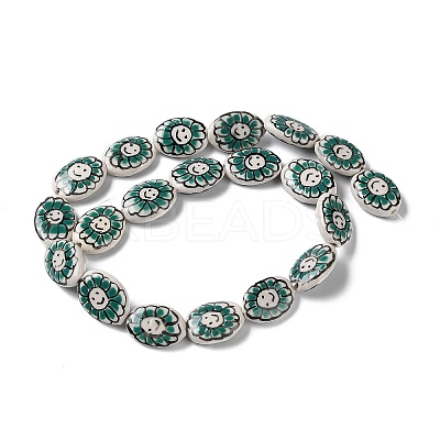 Handmade Porcelain Beads PORC-G011-04G-1