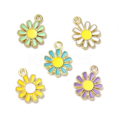 Alloy Enamel Charms ENAM-F144-05-1
