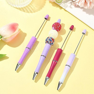 10Pcs ABS Plastic Ball-Point Pen AJEW-FS0001-43A-1