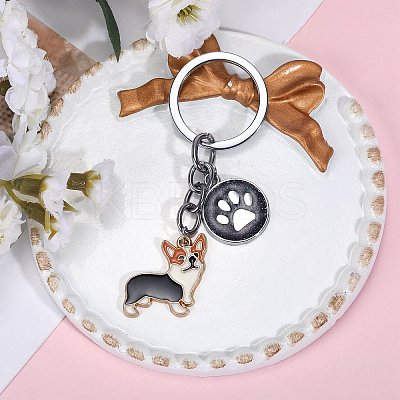 Alloy Enamel Keychains KEYC-SW00007-01-1