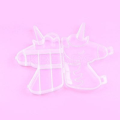 8 Grids Unicorn Shape Plastic Organizer Boxes ANIM-PW0001-114-1