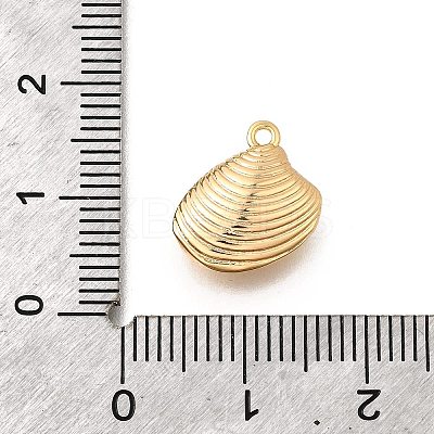 Ocean Theme Brass Charms KK-C096-13D-G-1