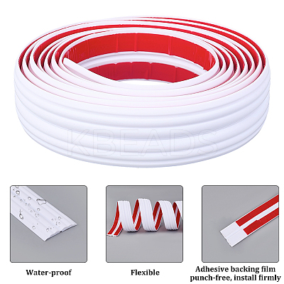 PVC Self-Adhesive Flexible Molding Trim DIY-WH20007-59A-1