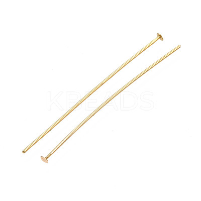 Brass Flat Head Pins KK-N231-285-1