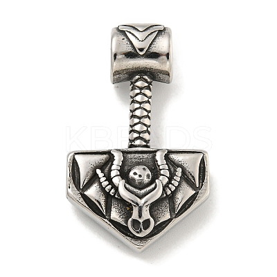 Viking 316 Surgical Stainless Steel Pendants STAS-E212-107AS-1